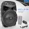 Pyle Pyle 240W Rechargeable Outdoor Bluetooth Speaker, 6.5 in Subwoofer, MP3/USB, Remote Control, Party Lights PPHP634B - alternate 5